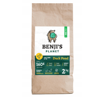 Benji's Duck Pond Ente und Rindfleisch 2kg