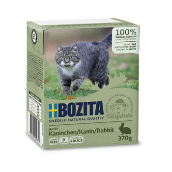 Bozita Feline in Soße Kaninchen 370g x 12