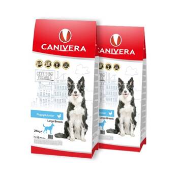 Canivera Puppy & Junior Large Breed 2x14kg