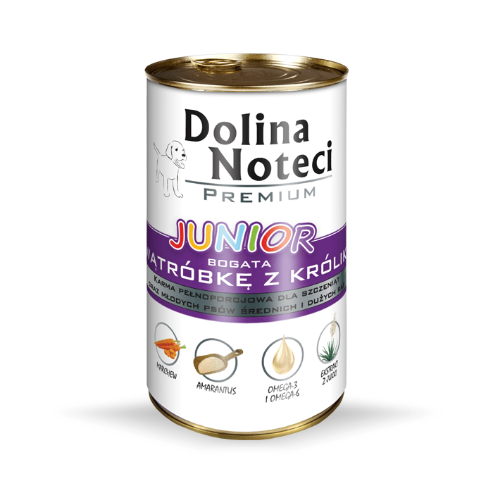 Dolina Noteci Premium Junior Kaninchenleber 12x400g