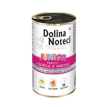 Dolina Noteci Premium Junior Truthahnherzen 12x400g