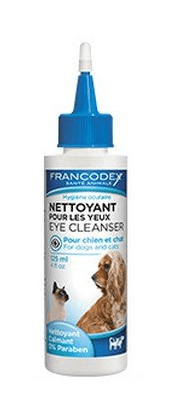 Francodex Augenflüssigkeit für Hunde und Katzen 125 ml