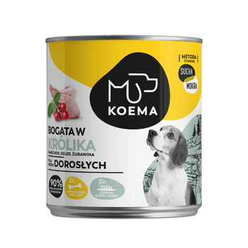 Koema 90% Fleisch Kaninchen 6x800g