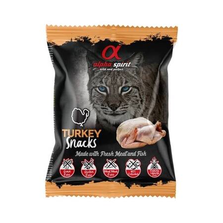 Alpha Spirit Cat Eine Delikatesse in Würfelform mit Truthahn 50g