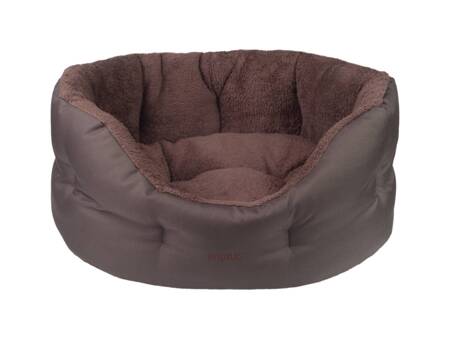 Amiplay Hundebett Colosseum Aspen braun [Größe S] 47 x 40 x 21cm