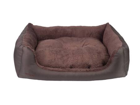 Amiplay Hundecouch Aspen braun [Größe L] 78 x 64 x 19cm