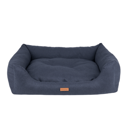 Amiplay Hundecouch Montana schwarz [Größe S] 58 x 46 x 17cm