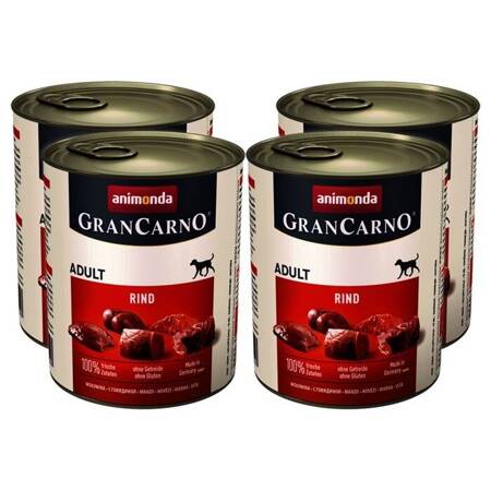 Animonda GranCarno Original Adult rindfleisch 800g x 4