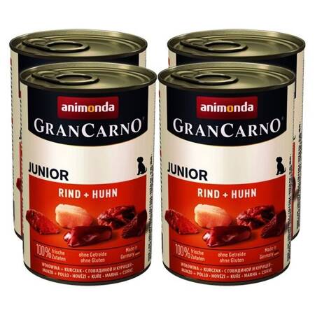 Animonda GranCarno Original Junior rind und huhn 400g x 4