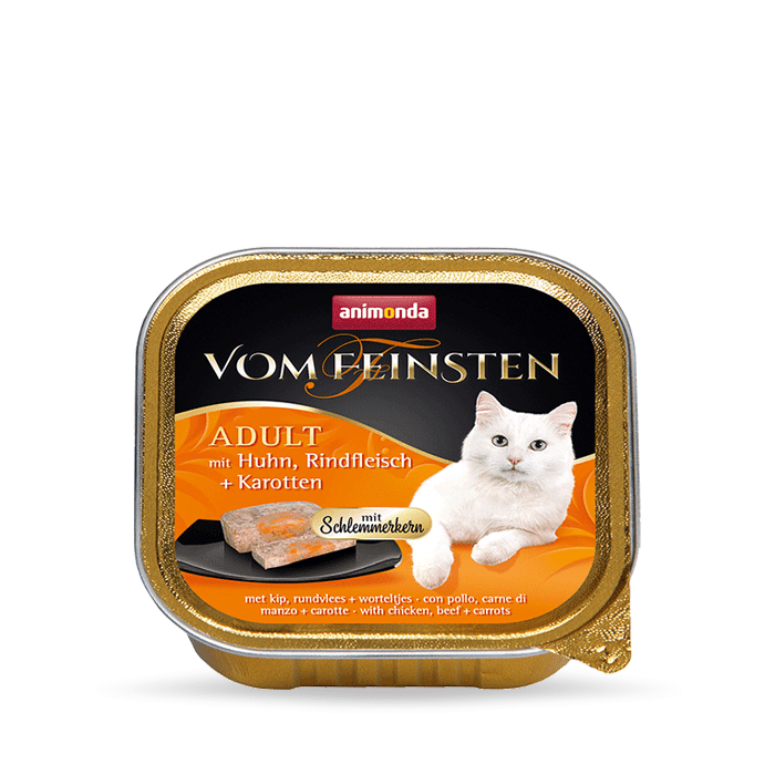 Animonda vom Feinsten Pate huhn, rindfleisch und karotten 100g x 12