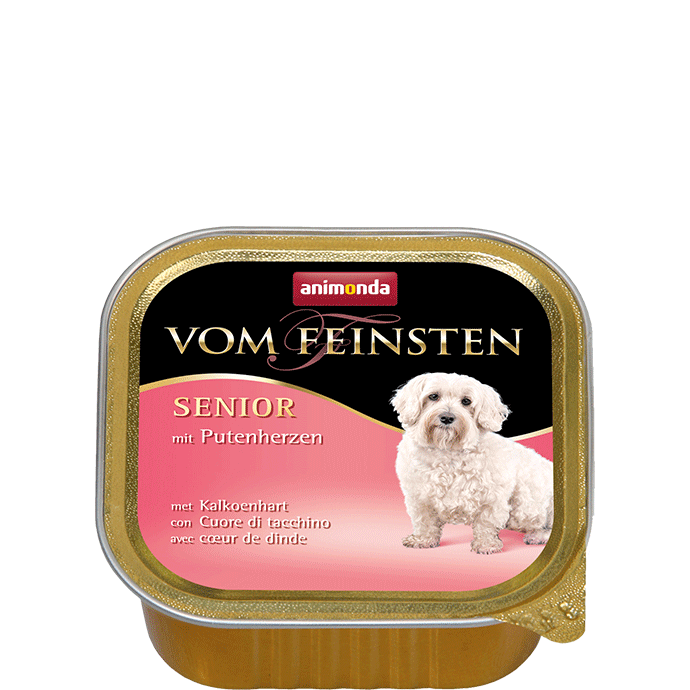 Animonda vom Feinsten Senior truthahnherzen 150g x 4