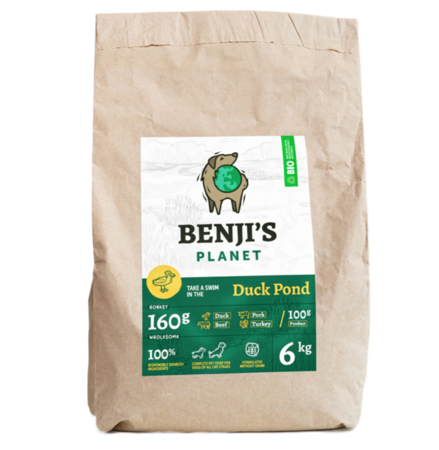 Benji's Duck Pond Ente und Rindfleisch 6kg