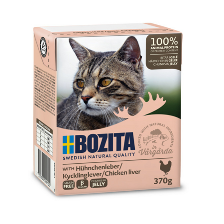 Bozita Feline in Gelee Hühnerleber 370g x 4