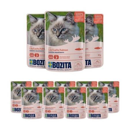 Bozita Feline in Gelee mit Lachs 85g x 12