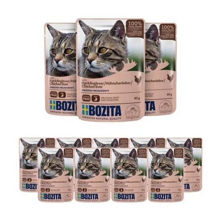 Bozita Feline in Gelee mit Leber 85g x 12