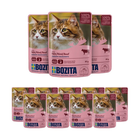 Bozita Feline in Gelee mit Rindfleisch 85g x 12