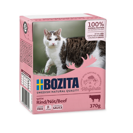 Bozita Feline in Soße Rindfleisch 370g x 12