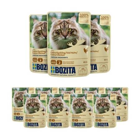 Bozita Feline in Soße mit Hühnchen 85g x 12