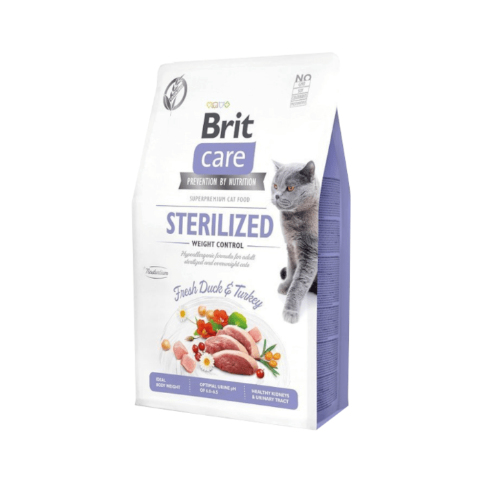 Brit Care Cat Grain-free Sterilized Weight Control 7kg