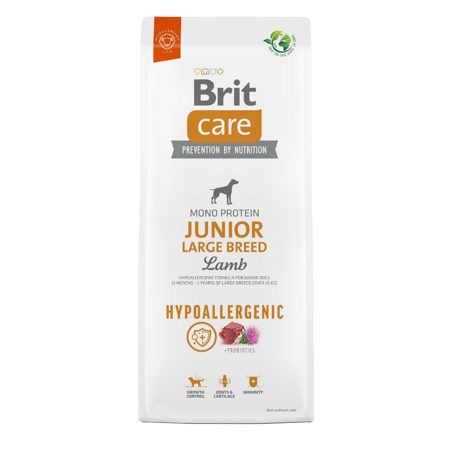 Brit Care Hypoallergenic Junior Large Breed Lamb 1kg