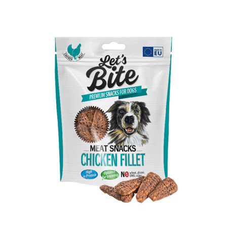 Brit Let's Bite Meat Snacks Chicken Fillet 300g