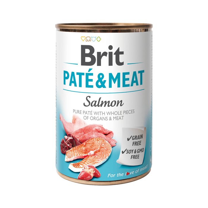 Brit Pate & Meat Salmon Lachs 6x400g