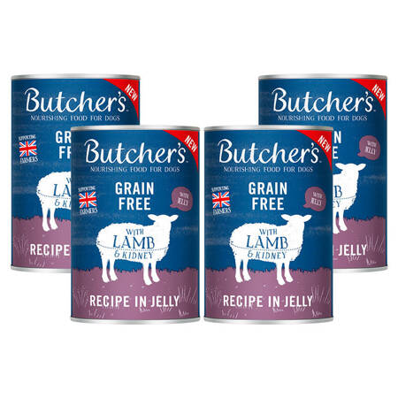 Butcher's Original Recipe mit Lammfleisch in Gelee 400g x 4