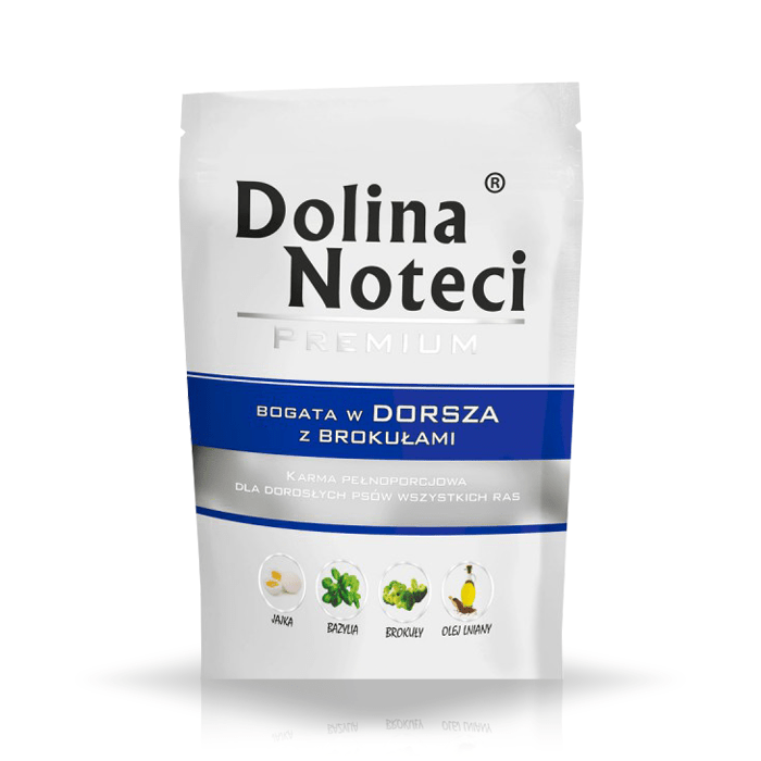 Dolina Noteci Premium reich an Kabeljau mit Brokkoli 10x150g