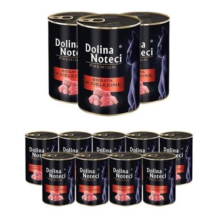 Dolina Noteci Premium reich an Kalbfleisch 12xz400g