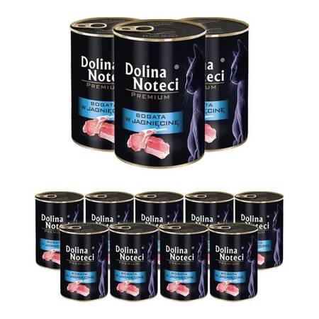 Dolina Noteci Premium reich an Lamm 12x400g