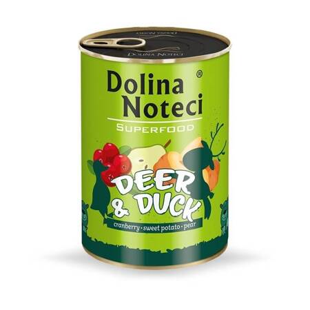 Dolina Noteci Superfood Hirsch und Ente 6x400g