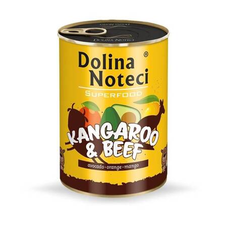 Dolina Noteci Superfood Känguru und Rindfleisch 6x400g