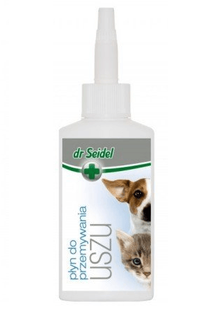 Dr Seidel flüssig zum Waschen der Ohren von Hunden und Katzen 75 ml