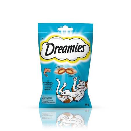 Dreamies Leckerbissen für Katzen Lachs 60g