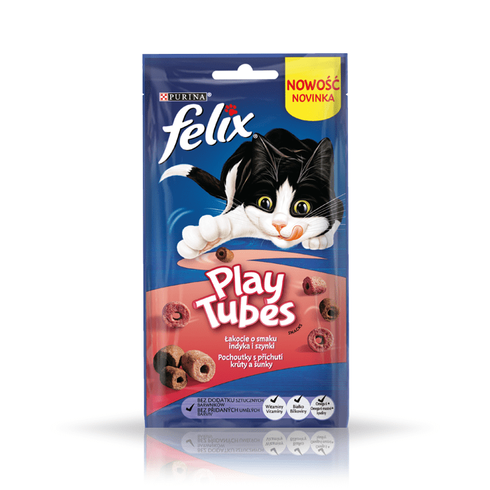 Felix Play Tubes Truthahn und Schinken 50g x 2