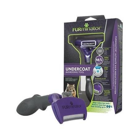 Furminator für lange Haare der Katze L