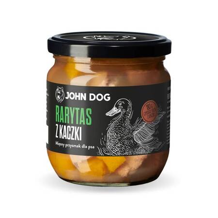 John Dog Delikatesse Ente mit Kürbis und Algen 380g