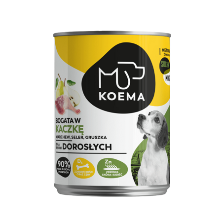 Koema 90% Fleisch Ente 12x400g