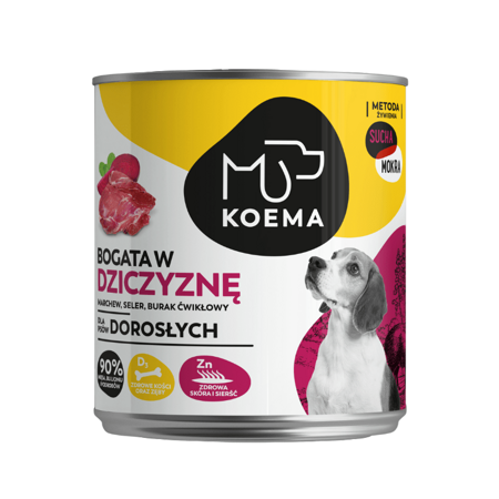 Koema 90% Fleisch Wilde 6x800g