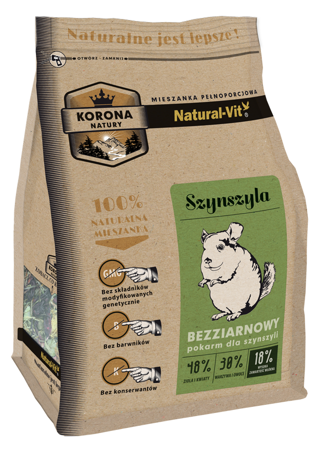 Korona Natury Komplettmischung für Chinchillas 1,6kg