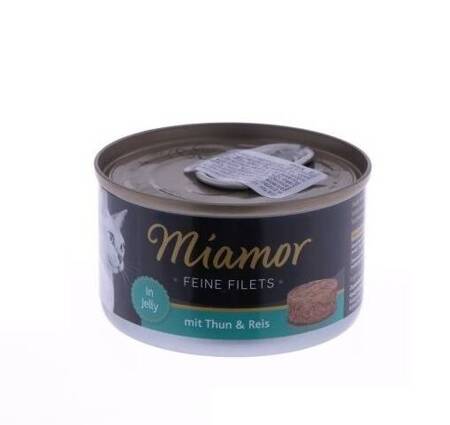 Miamor Feine Filets Dose Thunfisch und Reis 100g x 12