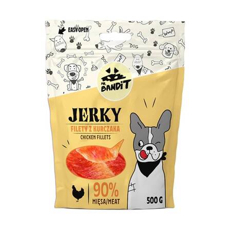 Mr. Bandit Jerky Hähnchenfilets 500g