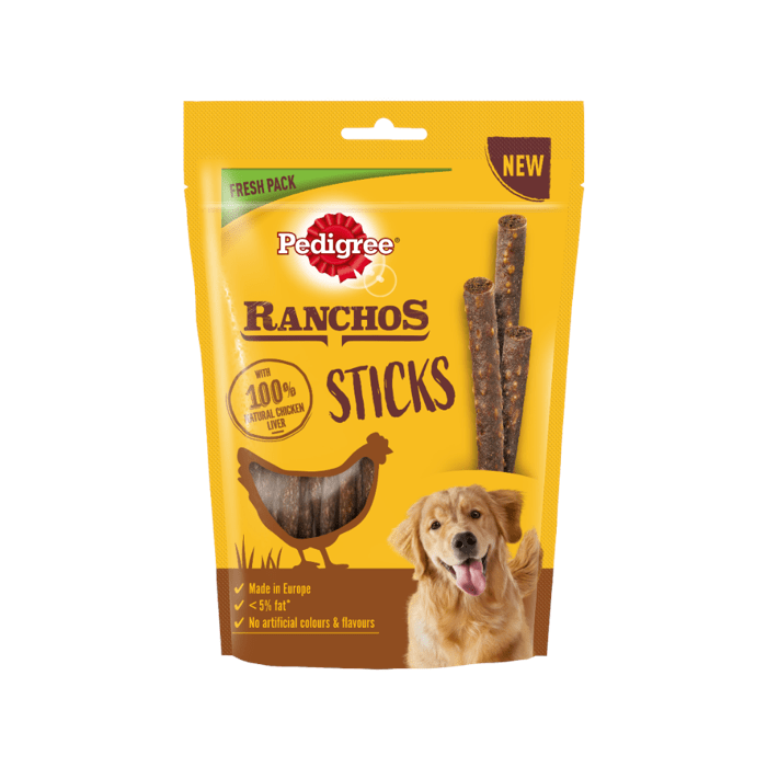 Pedigree Ranchos Sticks Huhn 60g