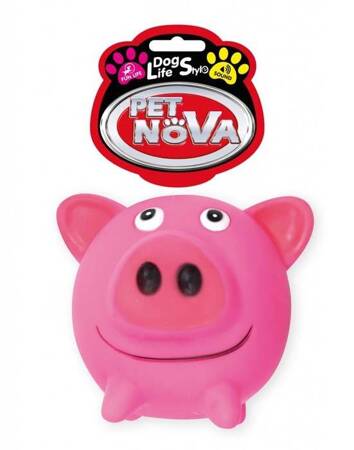 Pet Nova Gummischwein Pig Ball mit Geräuschen 10cm