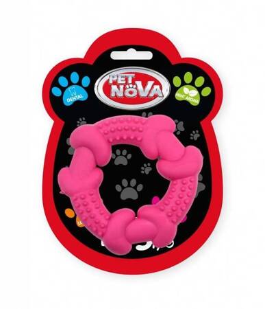 Pet Nova Ringo maxi SpecialRing mit Minze rosa 10,5cm