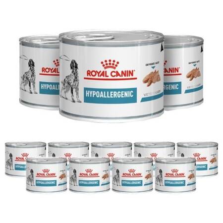 Royal Canin Veterinary Diet Canine Hypoallergenic 200g x 12