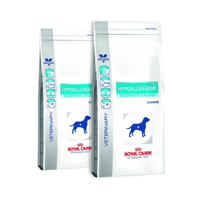 Royal Canin Veterinary Diet Canine Hypoallergenic Moderate Calorie 2x14kg