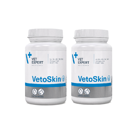 VetExpert VetoSkin für Fell und Haut 90 Kapseln x 2