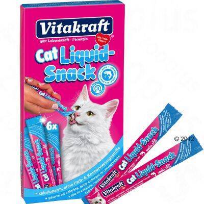 Vitakraft Cat Liquid-Snack Fisch 6 x 15g