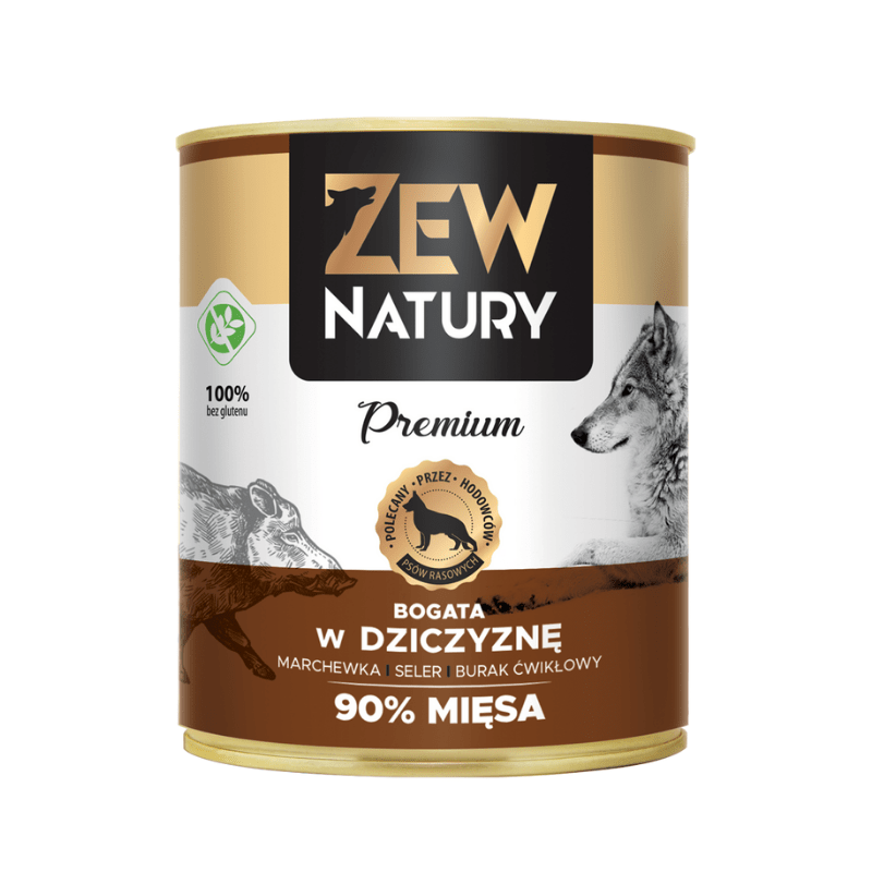 Zew Natury 89% fleisch Spiel 6x800g